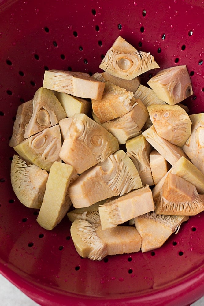 drained and rinsed jackfruit