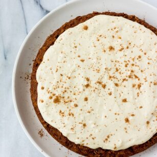 Oil-free Chocolate Cake with Cashew Frosting