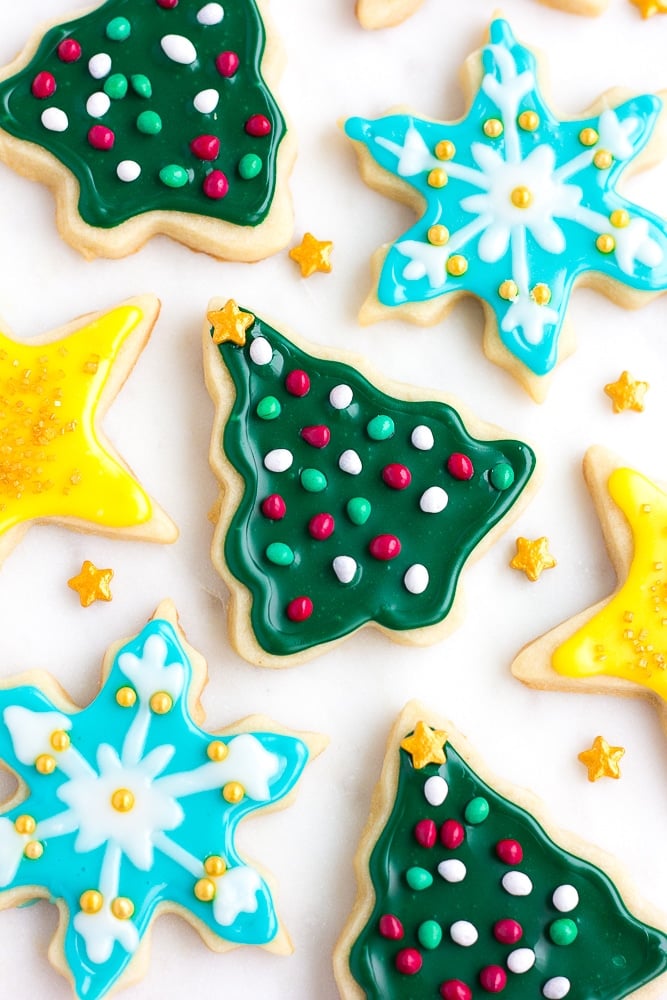 Christmas mini sugar cookies - two dozen – Bo's Bake Shop