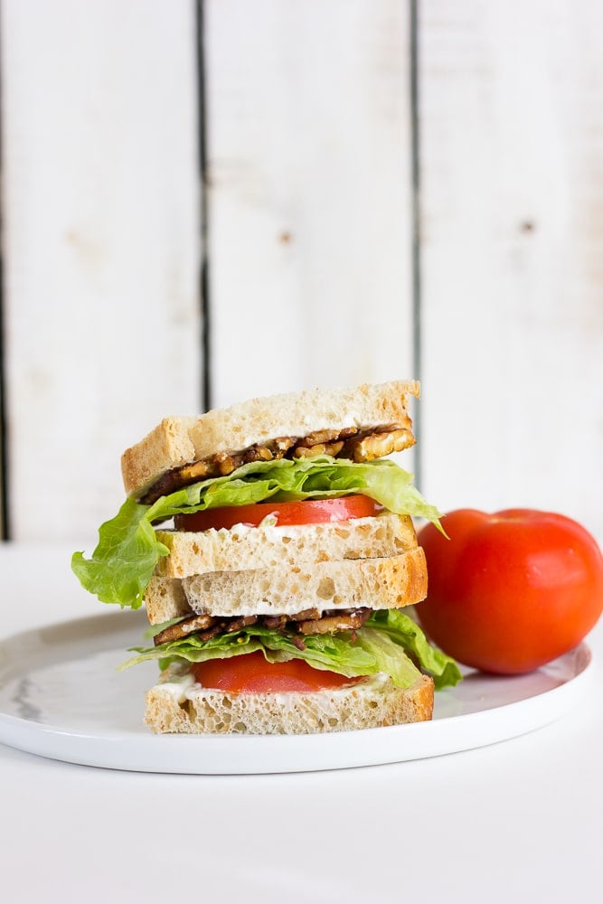 Vegan BLT Sandwich