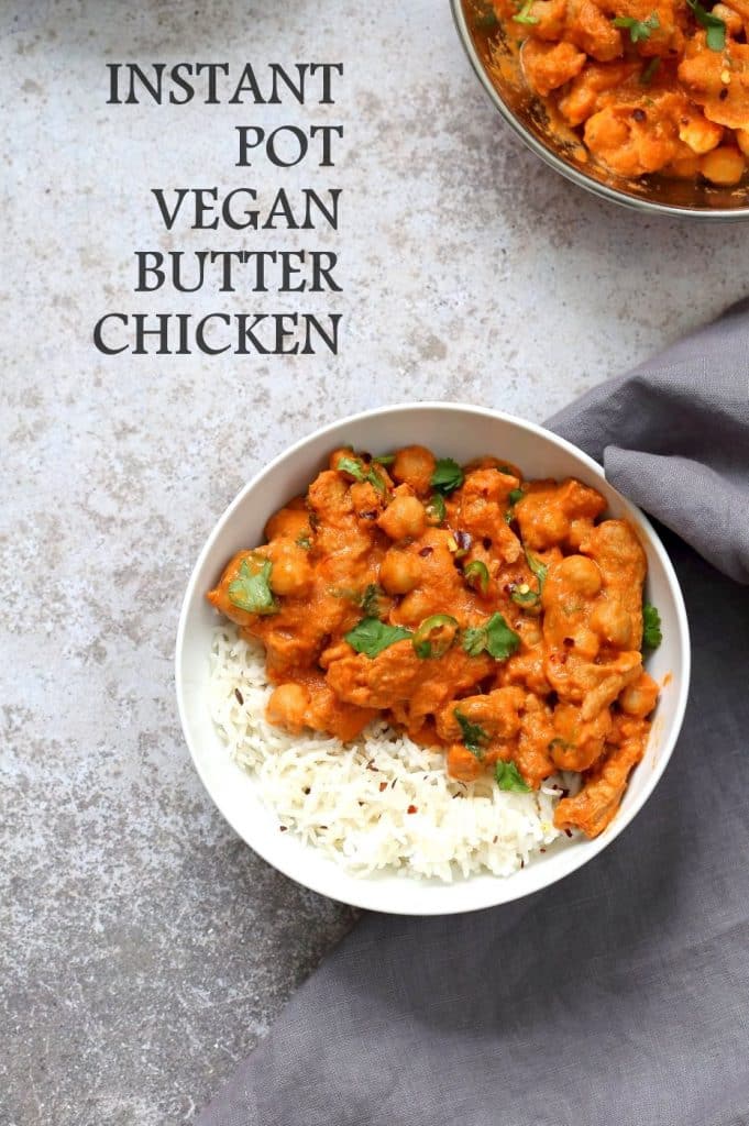 vegan butter chicken 