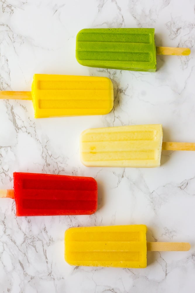 Dairy free homemade popsicle recipes for babies and kids