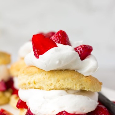 strawberry shortcake layered