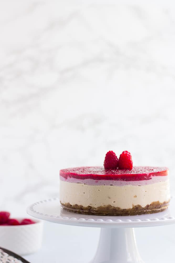 whole no-bake vegan cheesecake