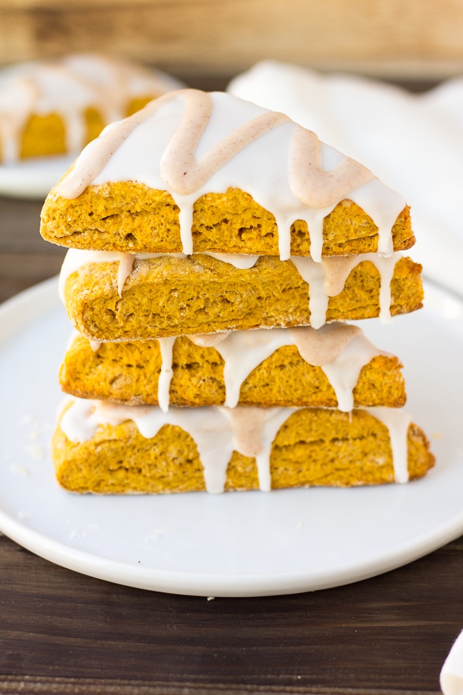 gluten free pumpkin scones with almond flour