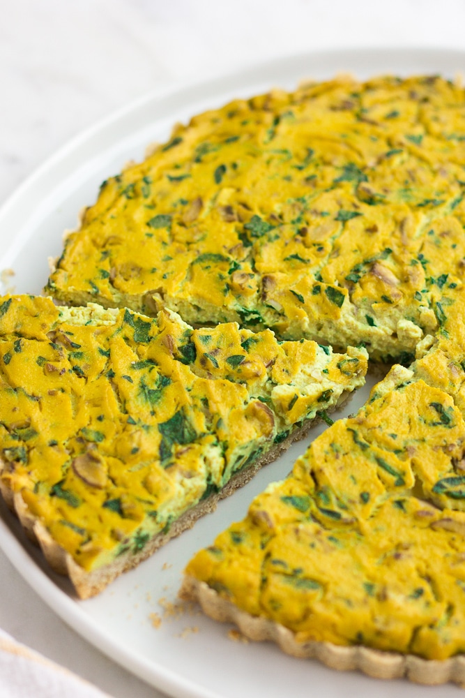 Easy Vegan Quiche - Nora Cooks