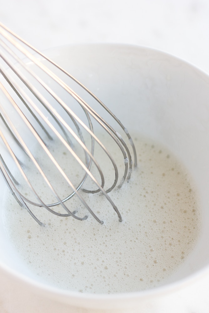 aquafaba for vegan vanilla cake
