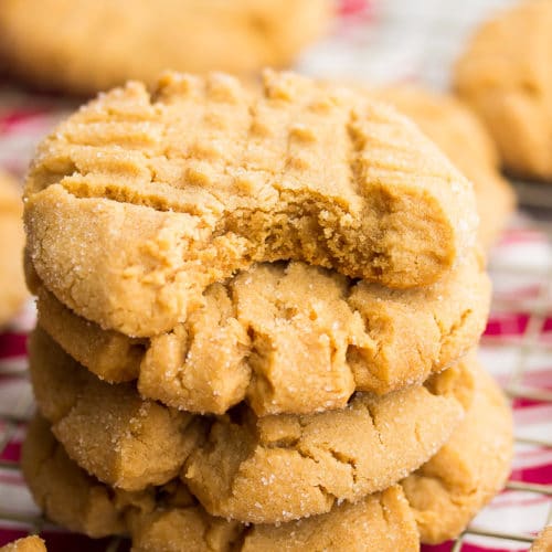 Vegan Peanut Butter Cookies  
