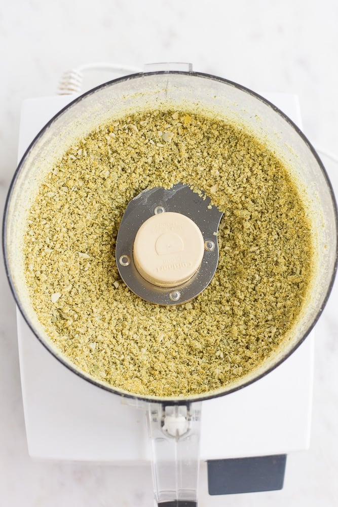 pepita parmesan in food processor