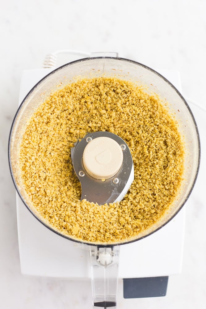 walnut parmesan in food processor