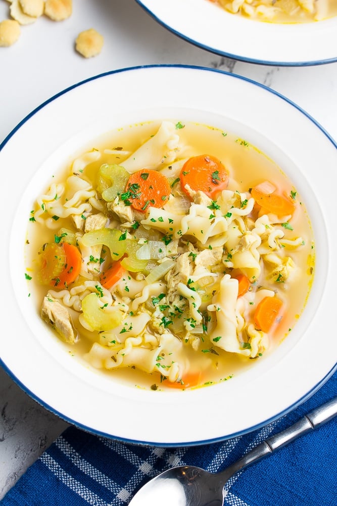 Vegan Chicken Noodle Soup