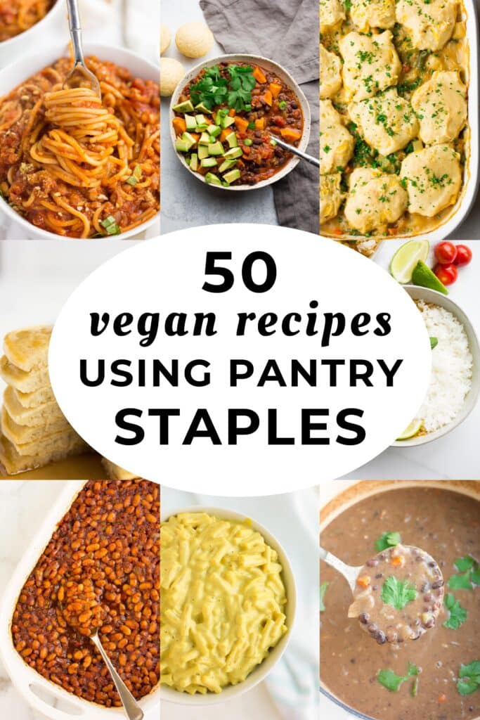 Vegan Pantry Staples - Make It Dairy Free