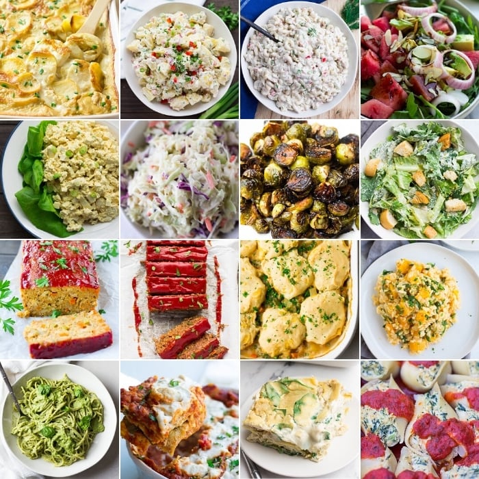 dinner collage for easter