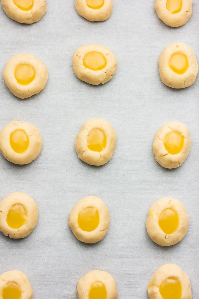 Meyer Lemon Shortbread Cookies - Tiny Urban Kitchen