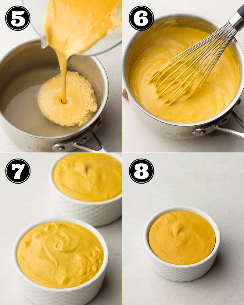 collage of how to make cheddar