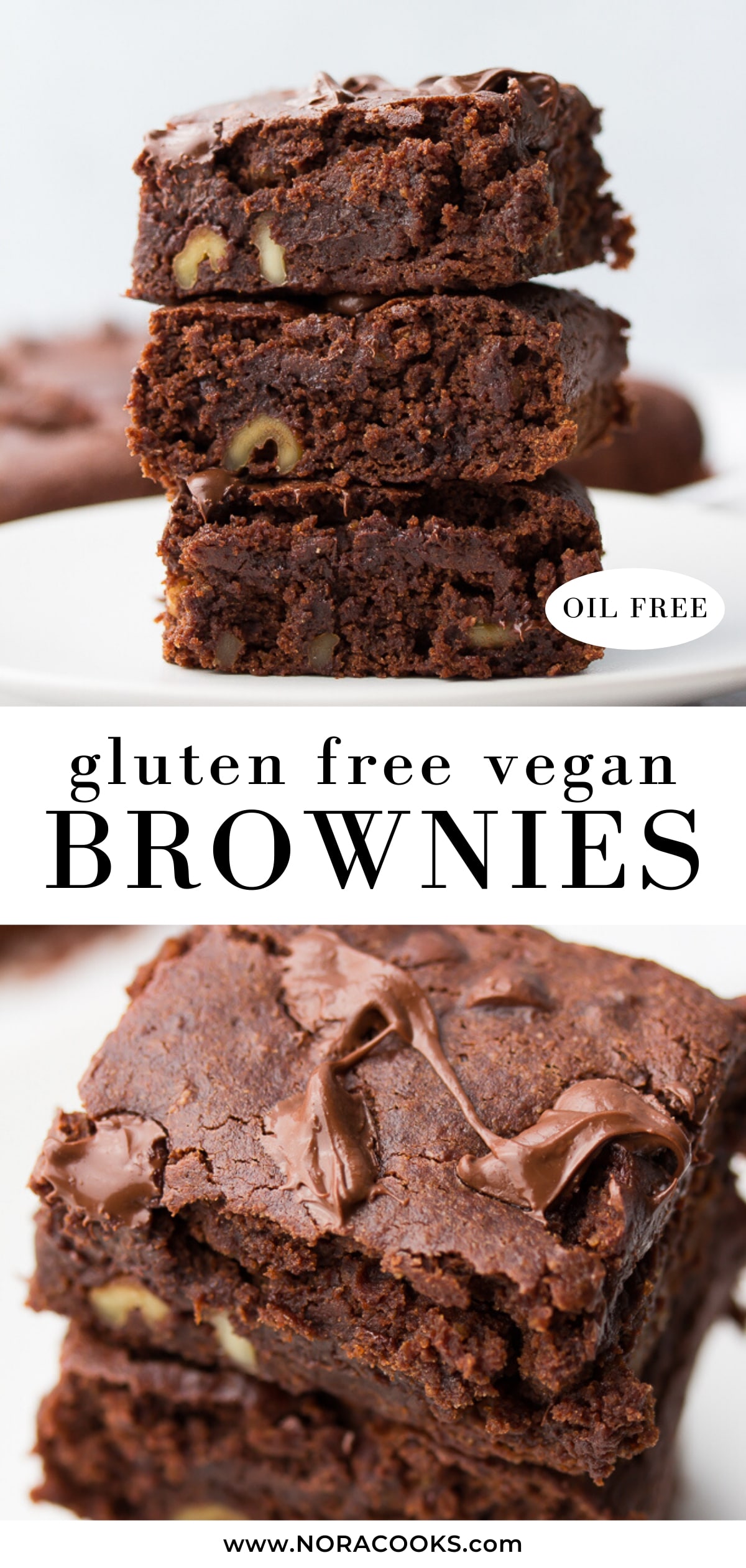 Gluten Free Vegan Brownies Nora Cooks