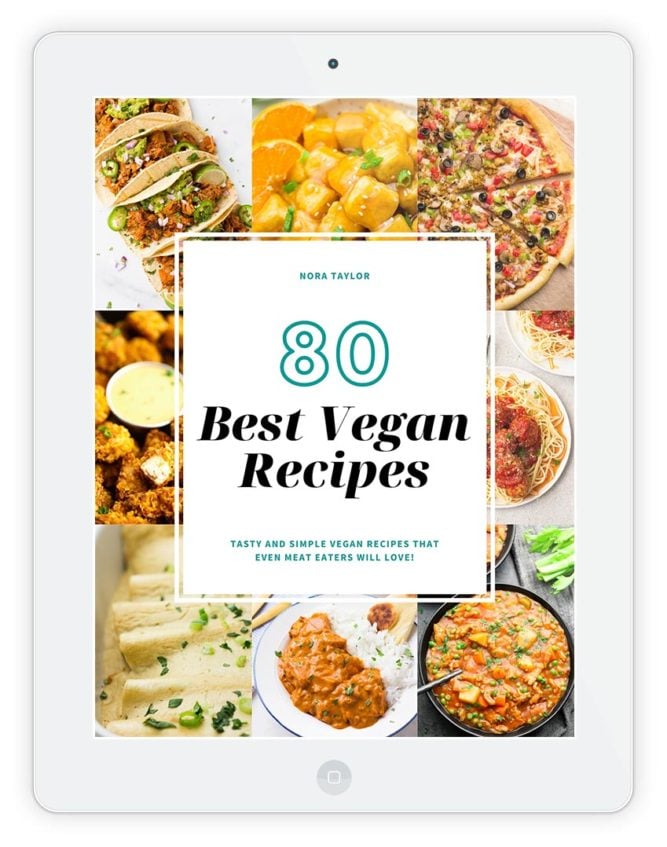 iPad Cover Mockup: Best Vegan Recipes
