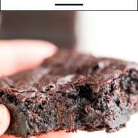 Pinterest collage with text box for brownies that are gluten free