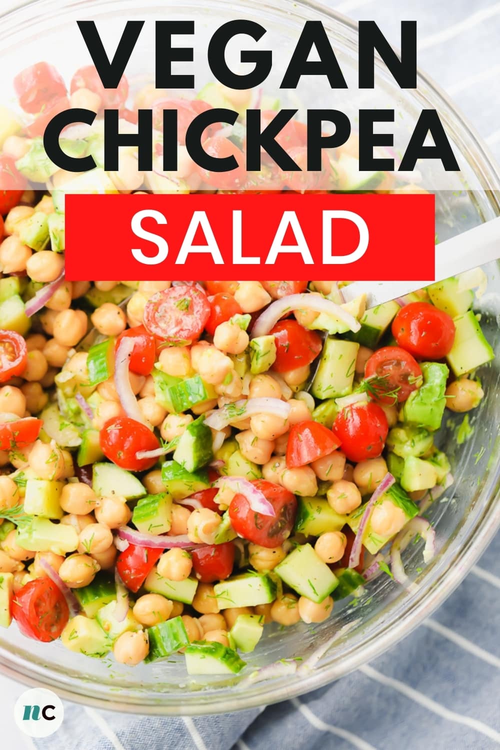Chickpea Salad Recipe - Nora Cooks