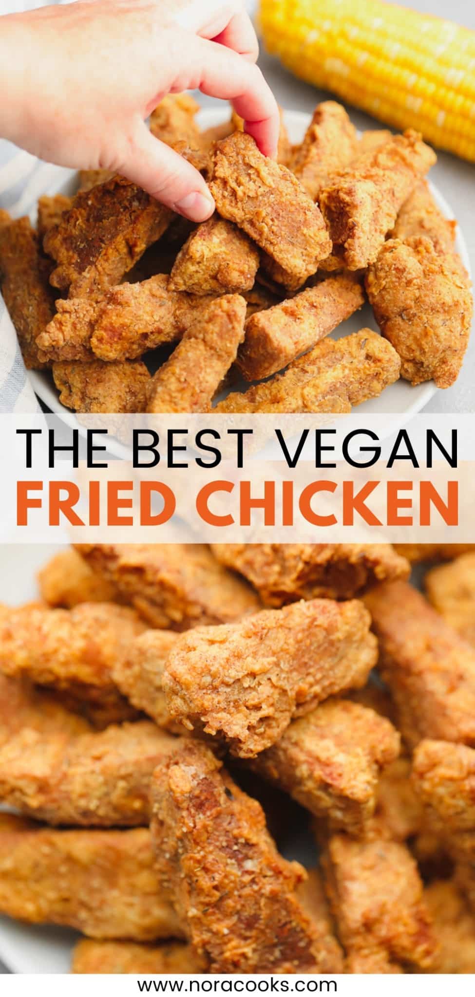 Vegan Fried Chicken - Nora Cooks