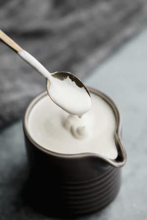 Heavy Cream Substitute (Vegan) - Nora Cooks