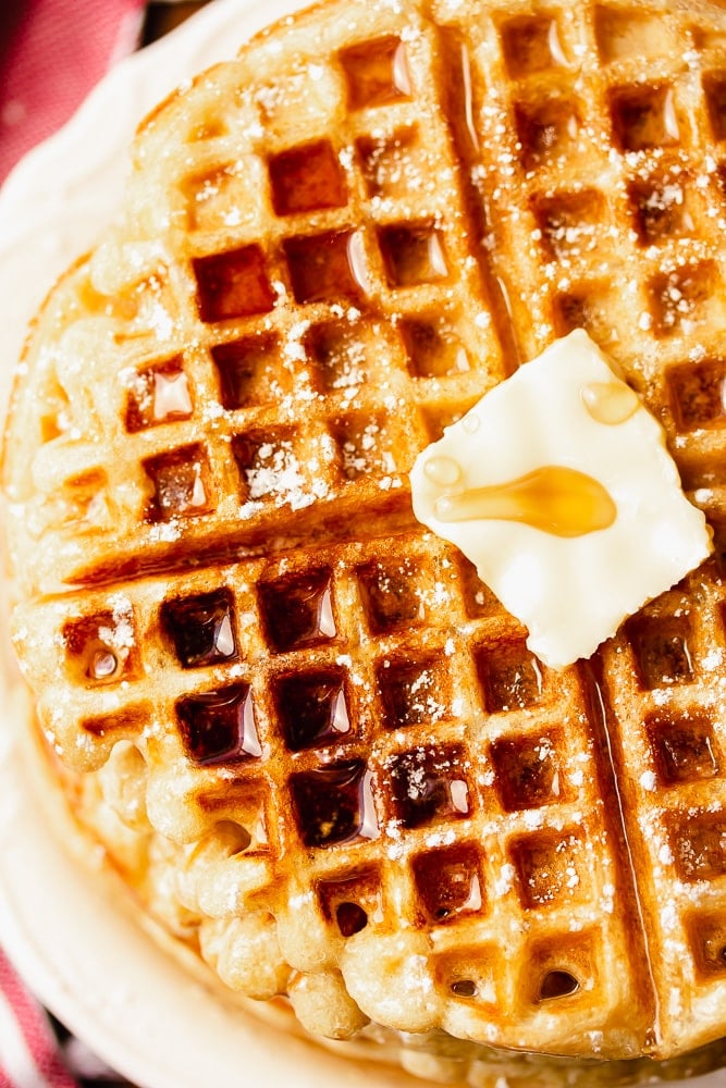 Flexible Dieting Food Recipe: Superfood Waffles by Own Your Eating, Recipe