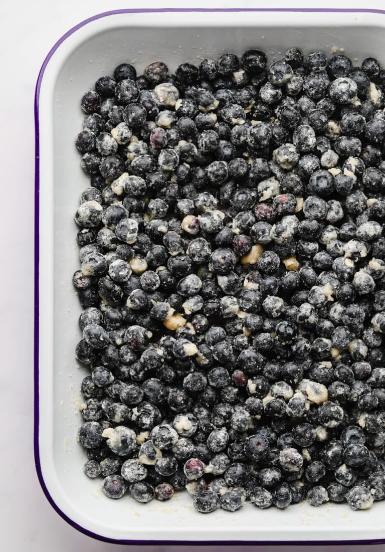 Easy Blueberry Crisp - Nora Cooks