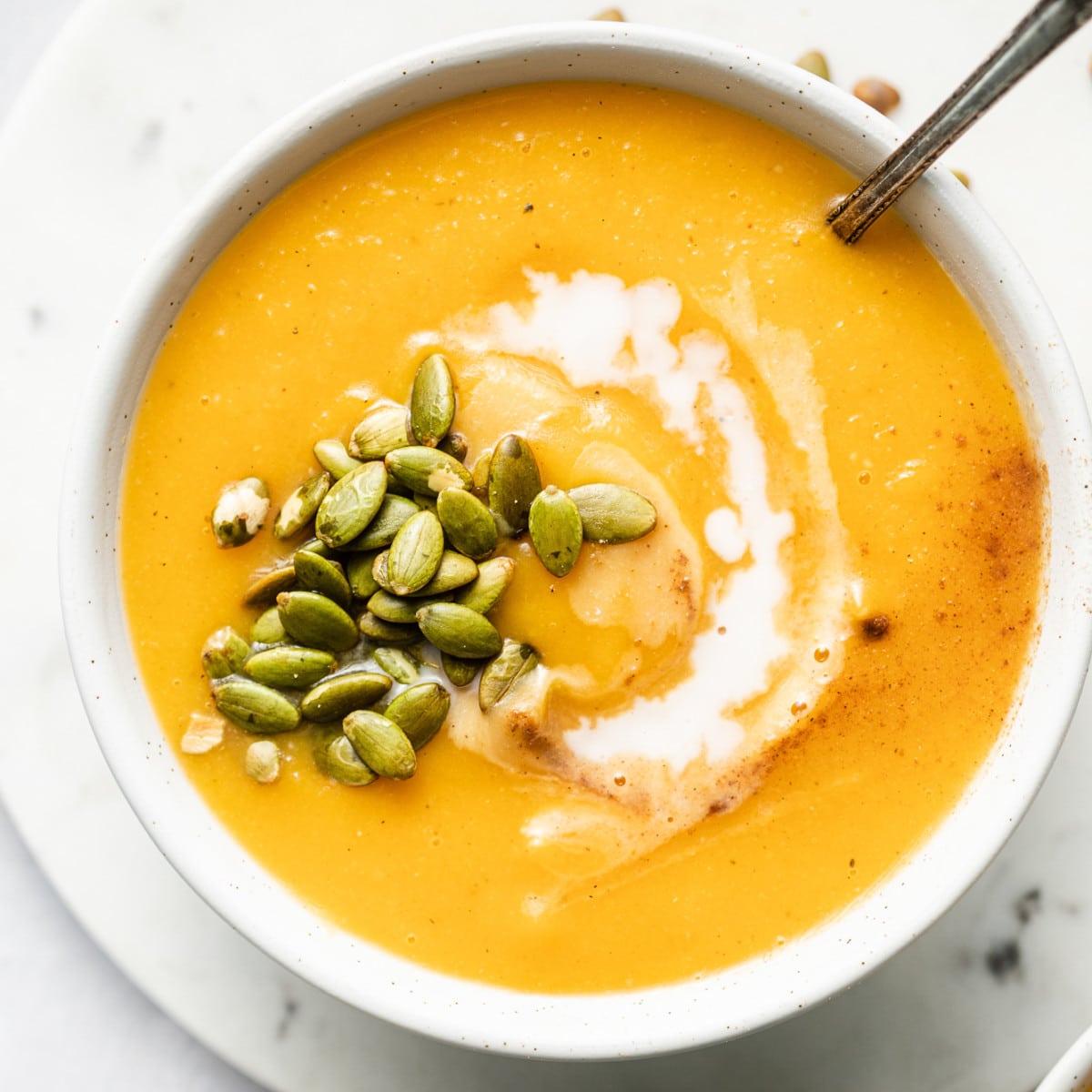Vegan Butternut Squash Soup - Nora Cooks