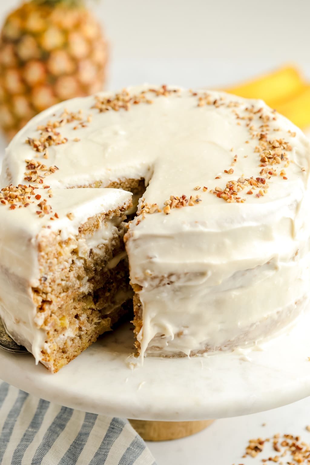 Vegan hummingbird cake nora cooks