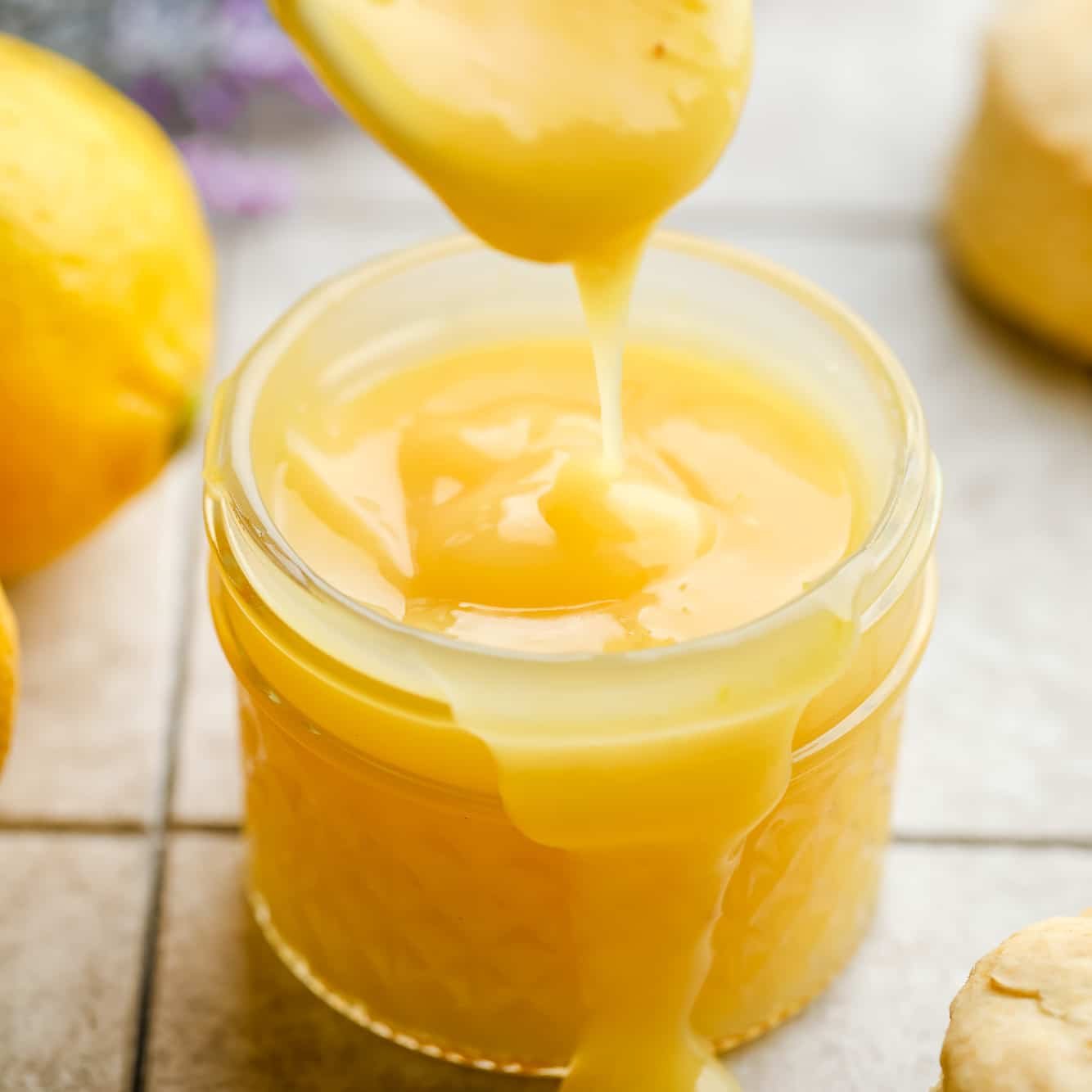 Easy Vegan Lemon Curd • It Doesn't Taste Like Chicken