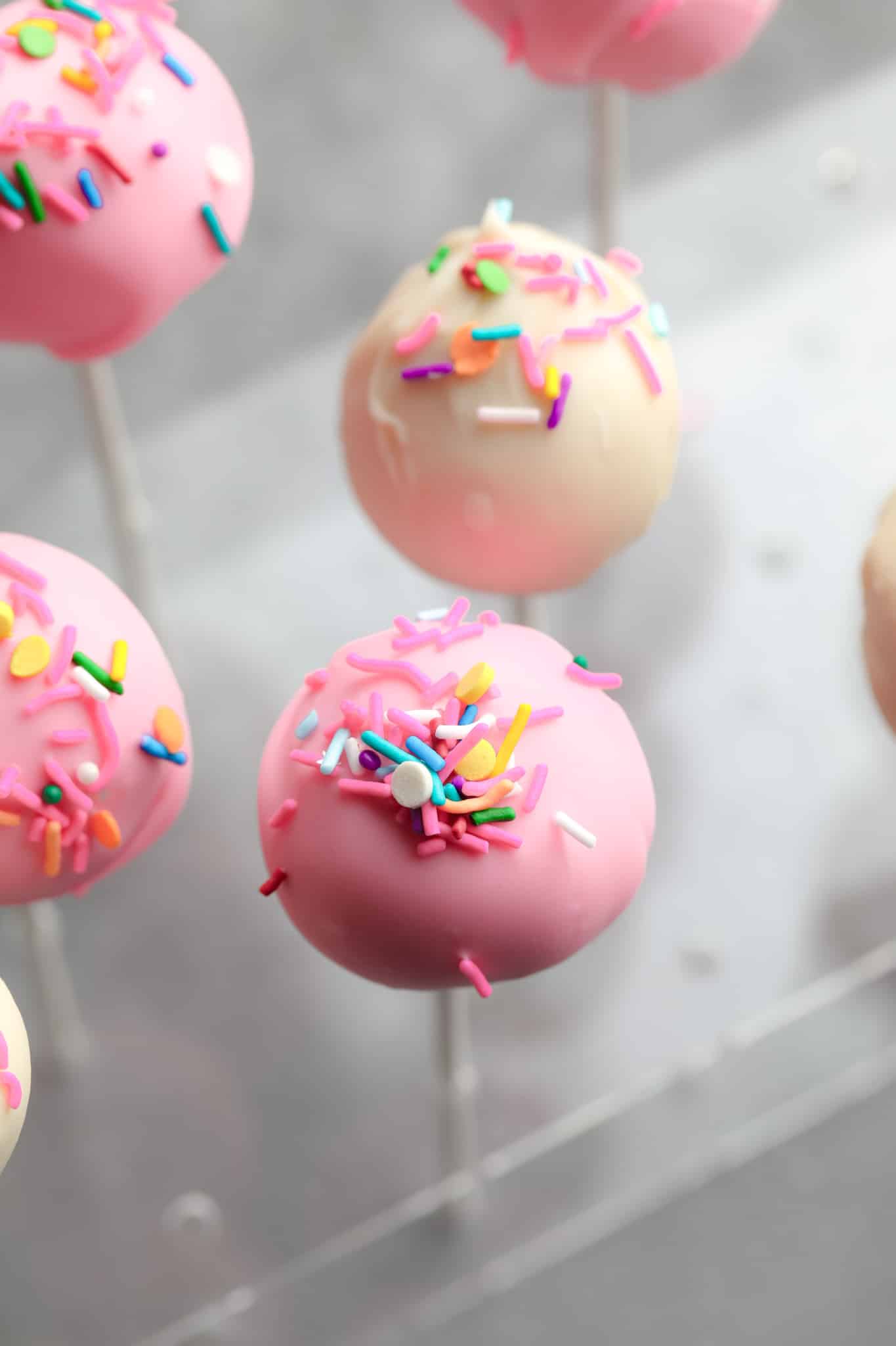 Firecracker Cake Pops l Sweet Vegan