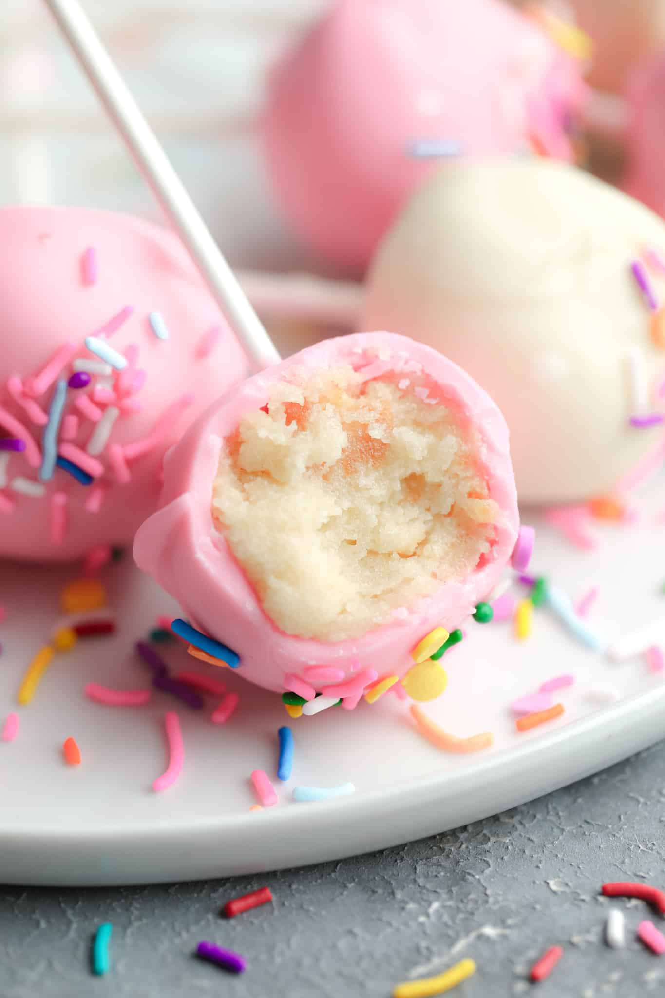 Firecracker Cake Pops l Sweet Vegan