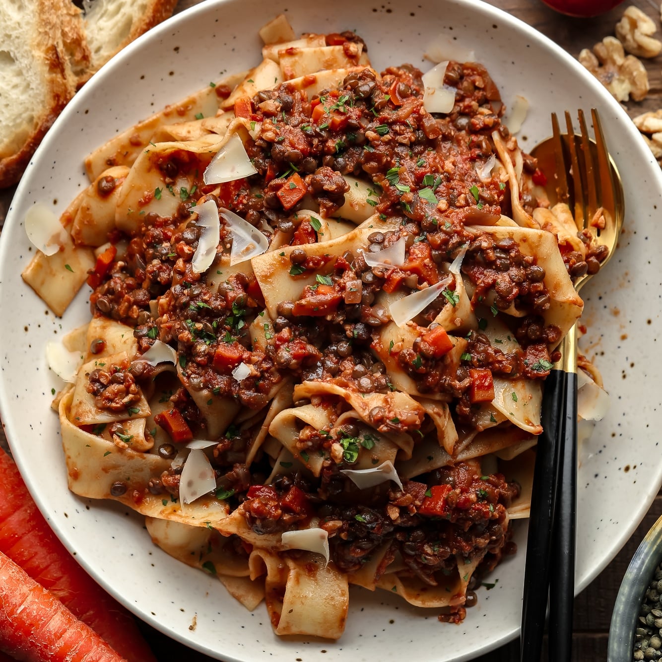 1-Pot Lentil Bolognese