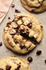 Perfect Vegan Chocolate Chip Cookies - Nora Cooks