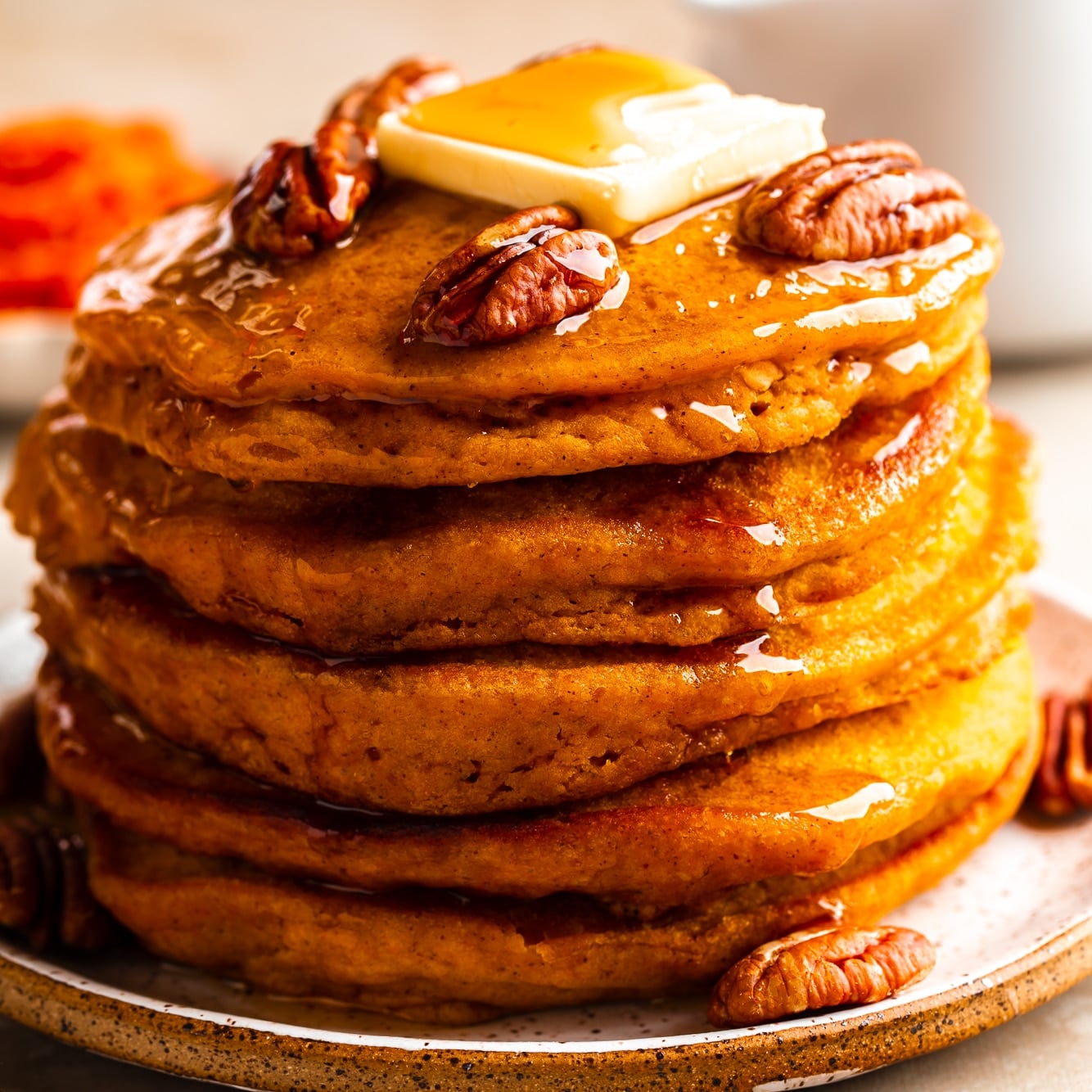 Vegan Pumpkin Pancakes
