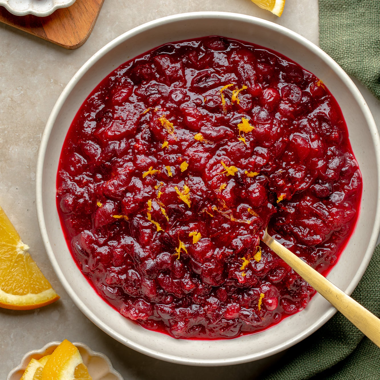 Cranberry Orange Sauce - Nora Cooks