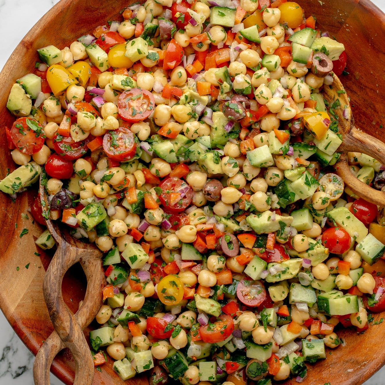 Mediterranean Chickpea Salad