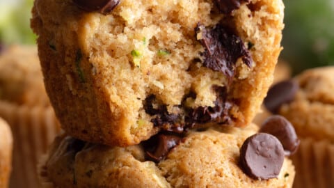 Vegan Zucchini Muffins - Nora Cooks