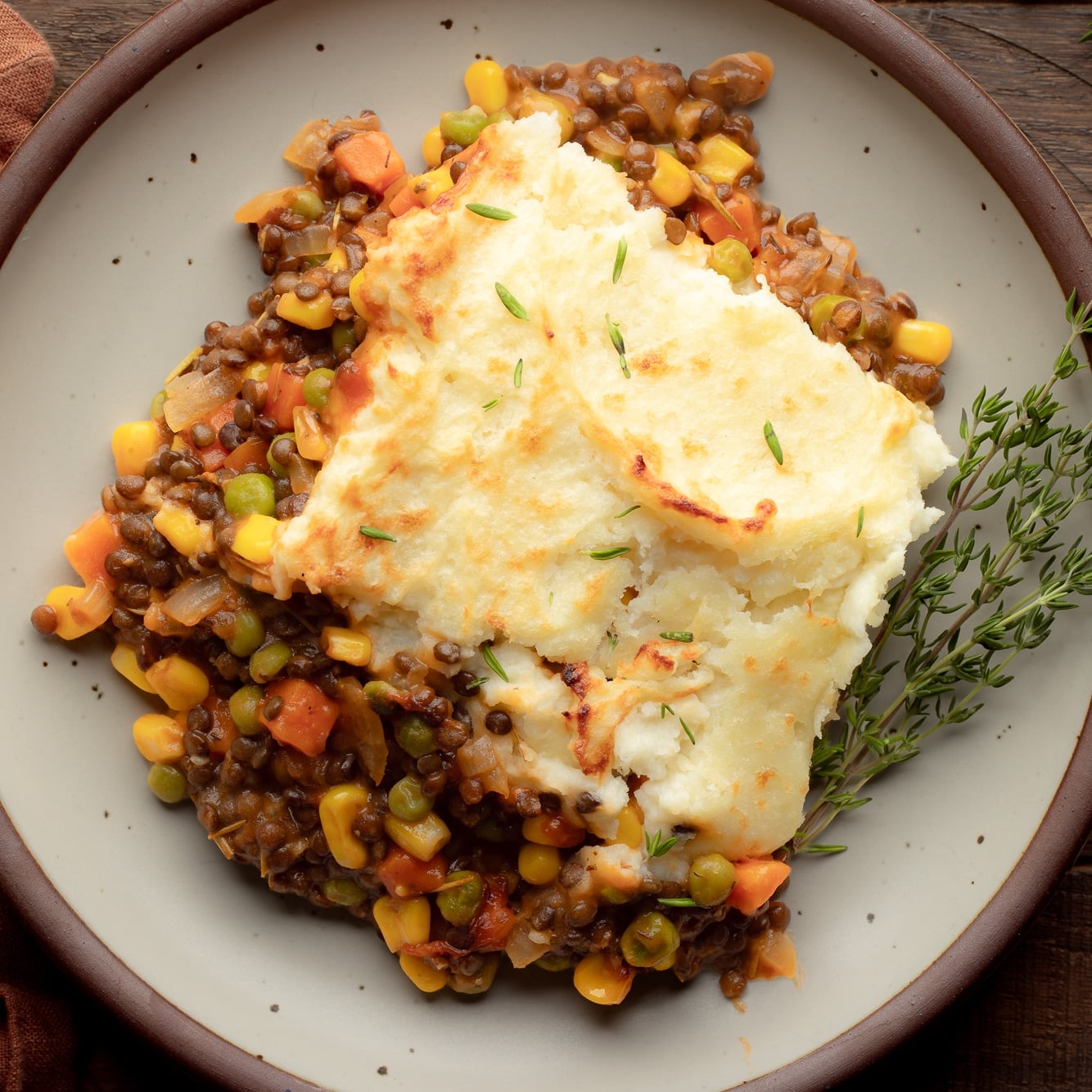 Lentil Shepherd's Pie