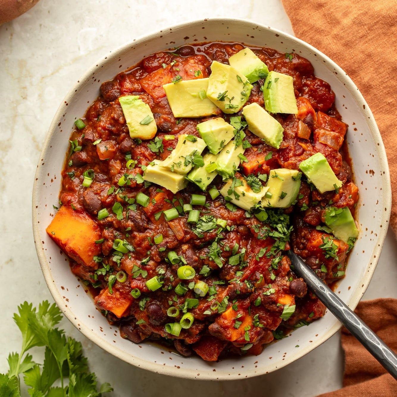 Sweet Potato Black Bean Chili